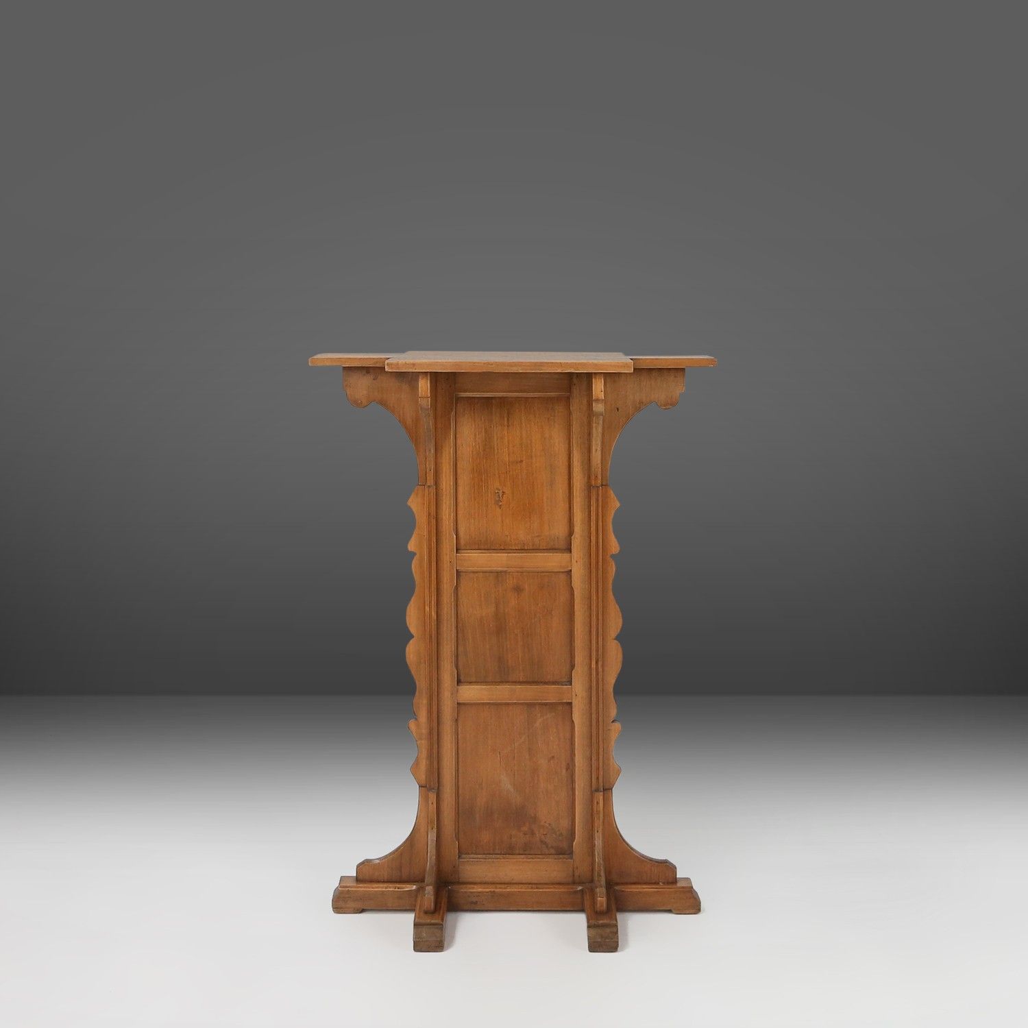 Church Console in solid wood, France ca. 1900-img